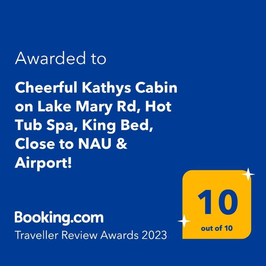 Kathys Cabin, King Bed, Hot Tub, Near-Nau & Downtown Attractions, Perfect Year-Round Mountain Getaway Flagstaff Exterior foto